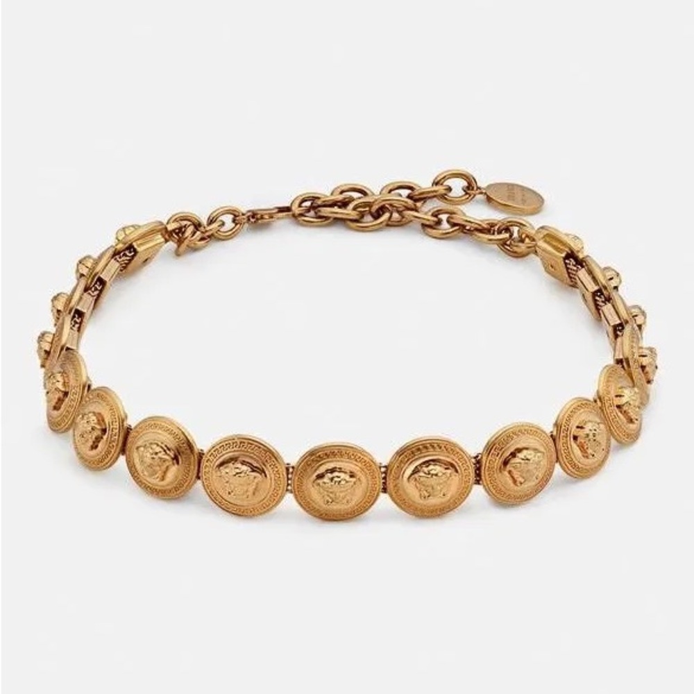 Versace Tribute Medusa Choker Necklace